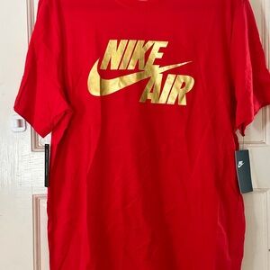 Nike Red Men's T-Shirt